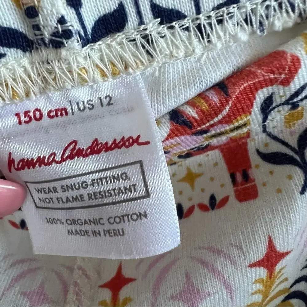 Hanna Andersson Whimsical Fairy Tale Printed Play Lounge Pajama Pants US 12